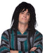 Deluxe Rasta Costume Wig in Black