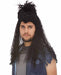 Black Hard Rock Costume Wig