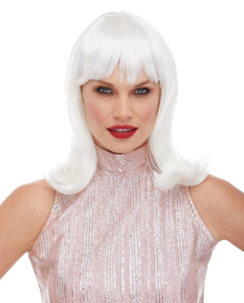 Peggy Sue Wig in Platinum White