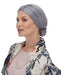 Grey Old Lady Costume Wig