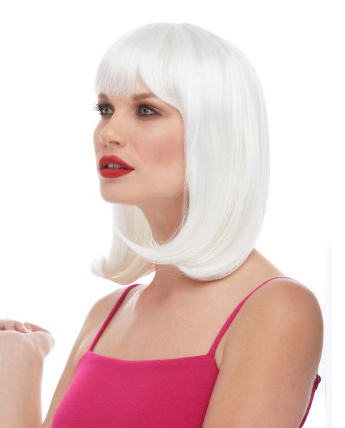 Platinum White Doll Costume Wig