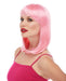 Pink Doll Costume Wig