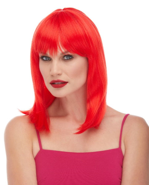 Red Doll Costume Wig