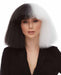 Pop Muse Black & White Costume Wig