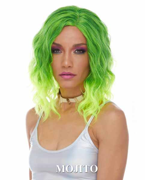 Ecstasy Costume Wig in Mojito