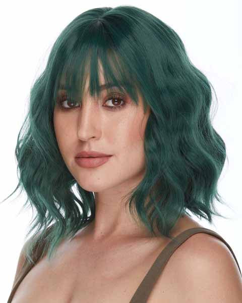 Coquette Costume Wig in Ivy Green #57