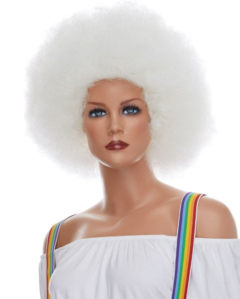 Jumbo White Clown Wig