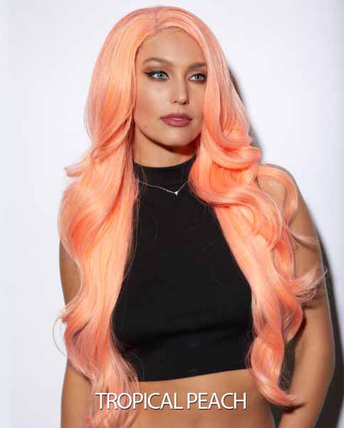 Kim Wig in Tropical Peach