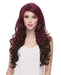 Boston Burgundy and Black Costume Wig