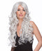 Boston Unisex Costume Wig in White/Gray, Colour #60