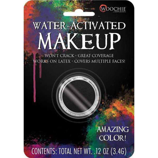 Water Activated M/U Black - 1/8Oz