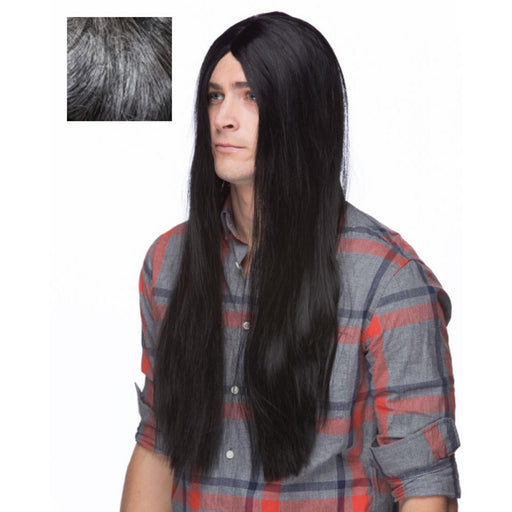 "Wb Grey Parted Wig - 26 Inches"