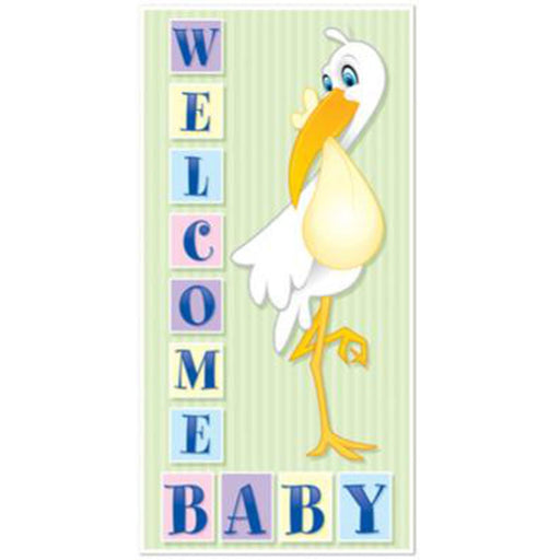 "Welcome Baby Door Cover - 30"X5'"