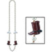 "Western Party Beads (1Cd) - Festive Plastic Beads For Cowboy Themed Parties"