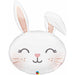 "Whimsical Floppy Eared Bunny 37" Decoration"