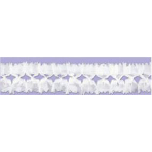 "White Pageant Garland: 14.5 Feet, 1 Package"