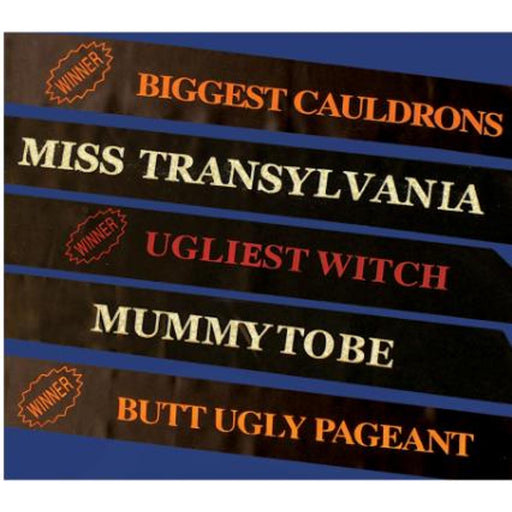 Winner Sash - Biggest Cauldrons (Black)