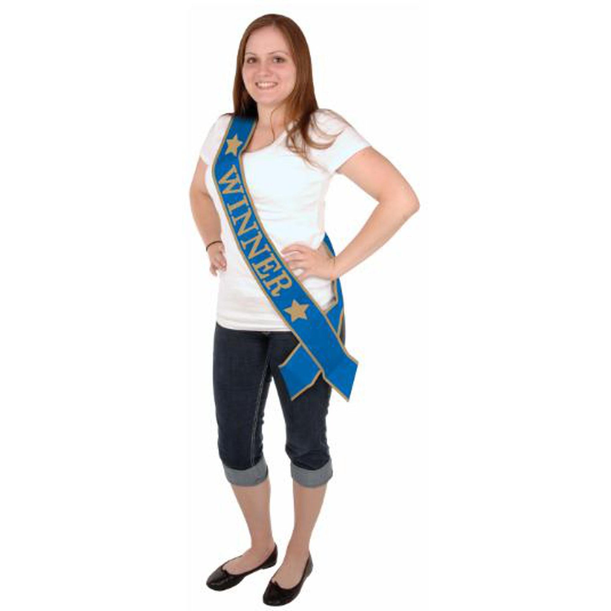 Winner Satin Sash - 33 X 4 (1/Pk) — Shimmer & Confetti