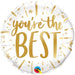 "You'Re The Best" Gold Balloon Package