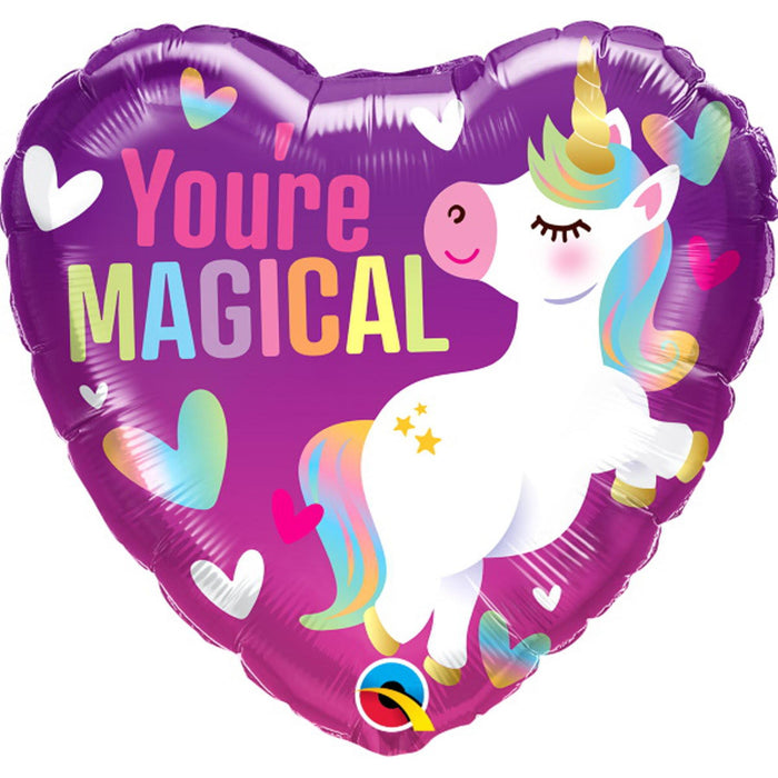 "Your Magical Unicorn 18-Inch Heart Package"