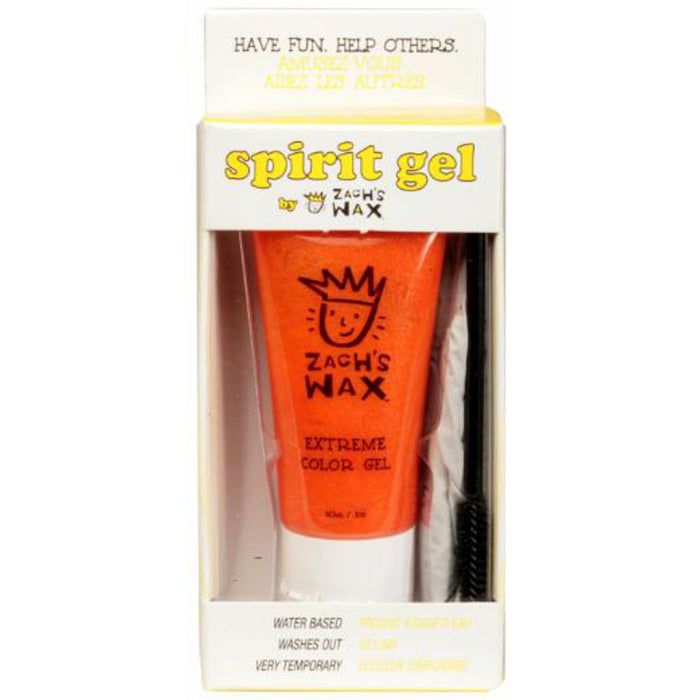 Zach'S Wax Hair Gel - Orange 1Oz Tube