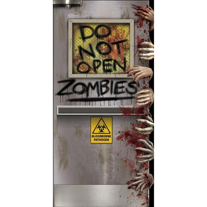 Zombies Lab Door Cover 5' x 30''