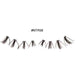 Black Natural False Eyelashes, Style NTR56