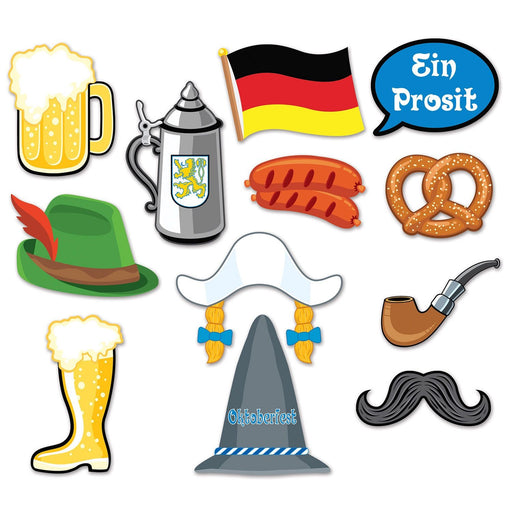 Accessoires photo Oktoberfest, paquet de 12