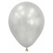 Sempertex 5-Inch Silk Oyster White Latex Balloons, 50 Count