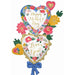 Happy Mother's Day Painted Prints 59-Inch Foil Balloon