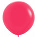 Sempertex Raspberry 36-Inch Latex Balloons, 2-Pack