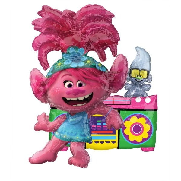 Trolls Poppy 23-Inch Foil Balloon