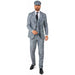 Suitmeister Men's 1920s Gangster Costume Suit, Medium