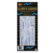 Silver 1-Ply Metallic Curtain, 8 ft x 3 ft