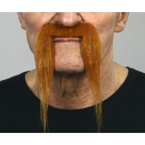 Strawberry Red Self-Adhesive Costume Moustache