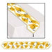 Gold Grad Cap Graduation Table Runner