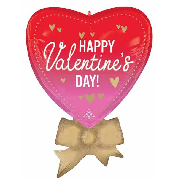 Better With Bows Valentine's Day Foil Balloon, 31 Inch