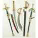 26-Inch Jeweled Handle Costume Sword