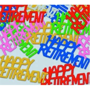 Happy Retirement Fanci-Fetti Confetti, 1/2 oz