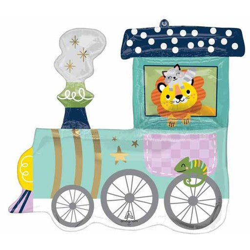 All Aboard! Train 29 Inch Foil Balloon