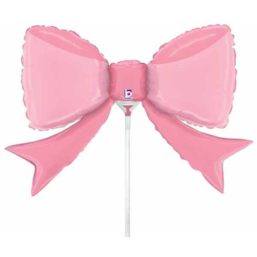 Pretty Pink Bow 14" Mini Shape Foil Balloon