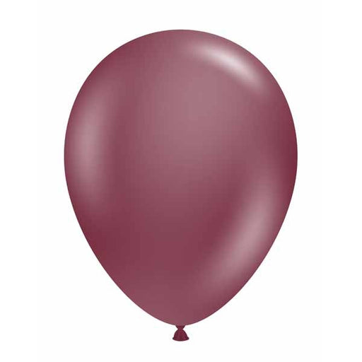 TUF-TEX Samba Burgundy 5-Inch Latex Balloons, 50 Pack