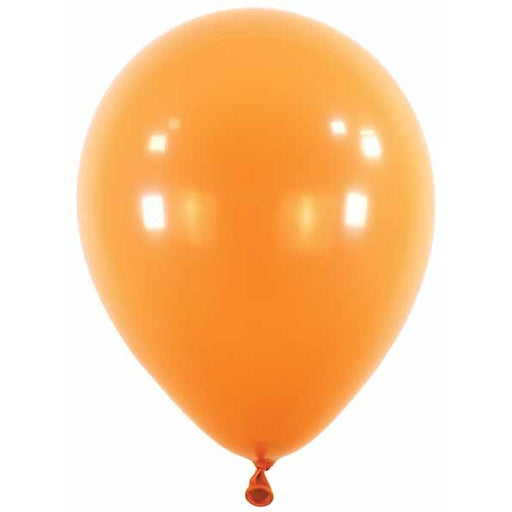 Anagram Tangerine Orange 5-Inch Latex Balloons, 100 Count