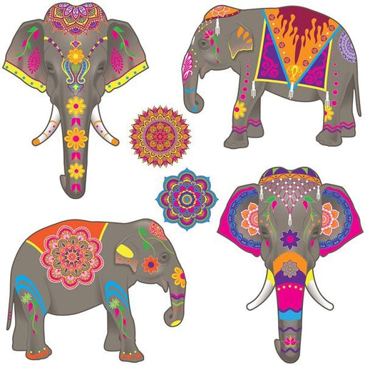 Elephant Cutouts, 6 Count