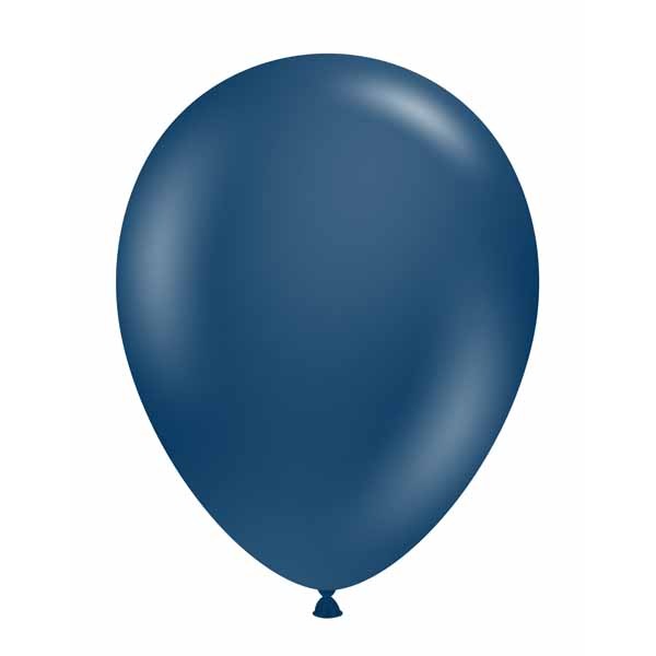 TUFTEX 11-Inch Naval Navy Blue Latex Balloons, 100 Count