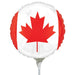 Canada Flag 9-Inch Round Foil Balloon