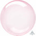 Crystal Clearz Dark Pink Balloon, 18 to 20 Inches