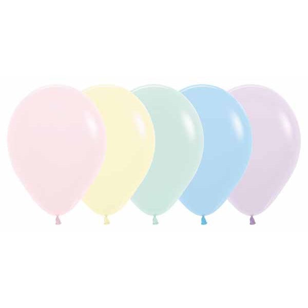 PASTEL MATTE ASST 5" SEMPERTEX 50/BG