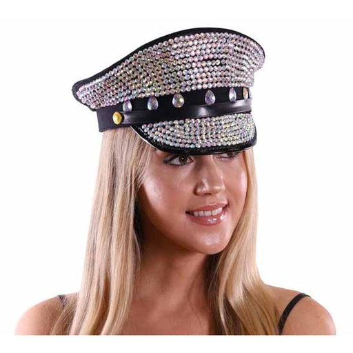Rhinestone and Sequin Festival Hat