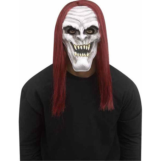 Grey Demon Vampire Mask
